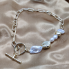 Gold Stylish Necklace with Pearl