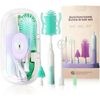 Electric Baby Bottle Brush Set with 360° Rotation