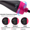 Hot Air Brush 4-in-1 One-Step Hair Dryer & Volumizing Brush with Ionic Technology for Smooth, Frizz-Free Styling