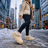 Women’s Plush-Lined EVA Winter Slides – Indoor & Outdoor Comfort