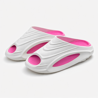Unisex Soft Pillow Slides – Thick Sole Open Toe Sandals for Indoor & Outdoor Non-Slip Comfort