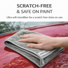 4-Pack Premium Microfiber Car Towels – Ultra-Absorbent, Scratch-Free Cleaning & Drying Cloth