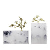 Luxe Golden Tree Botanical Sculpture Set of 2