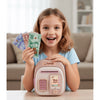 Kids Electronic ATM Savings Bank Toy with Password Protection, Automatic Bill & Coin Saving, Music Sound Effects, Pink