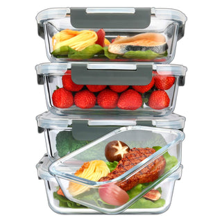 Glass Container Set of 5, Lunch Box