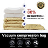 Electric Vacuum Storage Bags - Space Saver Compression Bags for Clothes (10-Pack Combo - Large)